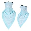 Lenço respirável para o rosto e pescoço com ponta triangular e padrão paisley em tamanho universal para moto, esqui e caminhadas 16