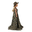 Leopard Dress and Hat for Doll 6