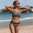 Leopardbikini til kvinder P1053 1