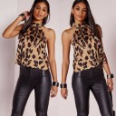 Leoparden-Top für Damen A160 2