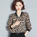 Leopardjacka för kvinnor P2453 4