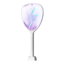 Lepidorelettrico per zanzare 3 in 1 3000V Ricaricabile Schiacciamosche contro gli insetti Tipo-C Ricarica Rete estesa Plastica ABS Lampada UV Domestica Mosche Zanzare 2