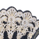 Leque de Seda com Ornamentação 4