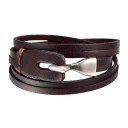 Leren armband H586 2