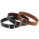Leren choker als riem met gesp J3501 1