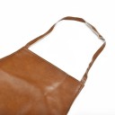 Leren Keuken Schort 89x63 cm Waterdicht Bestendig Tegen Olie, Zuren en Basen Vlamvertragend Beschermend Werk Schort 2