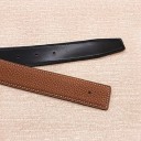 Leren riem zonder gesp 10