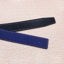 Leren riem zonder gesp 10