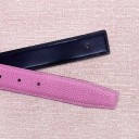 Leren riem zonder gesp 7