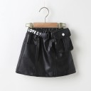 Leren rok voor meisjes L1044 4