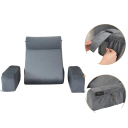 Lesekissen mit Armlehnen 35,6 x 39,8 x 48 cm Stützkissen für das Bett mit Memory-Schaum Lesekissen für das Lesen, Fernsehen und Spielen 3