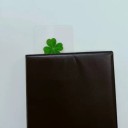 Lesezeichen Glücksklee 5 Stk. Transparente Lesezeichen mit Glücksmotiv Zarter Talisman zum Lesen oder als Geschenk 4