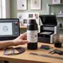 Lesklý UV inkoust 500 ml Měkký LED inkoust Pro tiskové hlavy Epson i3200 XP600 L800 a DX5 Na plochý tisk kůže i fólií 5