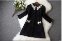 Let damefrakke med blomster J1213 21