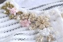 Let damefrakke med blomster J1213 3