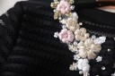 Let damefrakke med blomster J1213 14