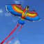 Létající drak ve tvaru papouška J1973 5