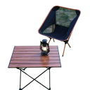 Letbar sammenklappelig campingstol 65 x 60 x 54 cm Sædehøjde 35 cm Aluminiumramme Oxford-stof med mesh Transportabel udendørs stol 5