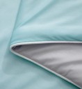 Letná chladivá prikrývka 150 x 200 cm Obojstranná dvojfarebná prikrývka 100% polyester Ľahká letná deka na spanie 7