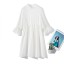 Letné biele šaty Becky 1
