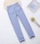 Letné dievčenské skinny džínsy J2913 22