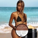 Letní opalovací krém bronzer na pleť a tělo 80 g v černém kelímku pro přirozený bronzový odstín pokožky bez slunce 3