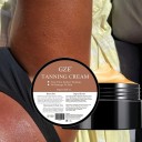 Letný opalovací krém bronzer na pleť a telo 80 g v čiernom kelímku pre prirodzený bronzový odtieň pokožky bez slnka 2