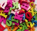Letras de madeira para crianças 100 pcs 3