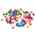 Letras de madera de colores 100 uds. 5