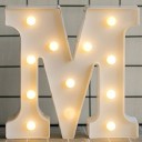 Letras decorativas luminosas 18