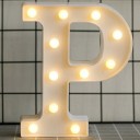 Letras decorativas luminosas 21