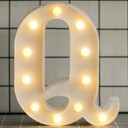 Letras decorativas luminosas 22