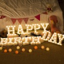 Letras decorativas luminosas 5