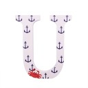 Lettera decorativa in legno C501 26