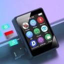 Lettore digitale MP3 MP4 nero con Bluetooth, schermo da 1,77", registrazione, supporto per e-book e microSD fino a 128 GB 6