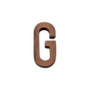 Lettre décorative en bois C510 9