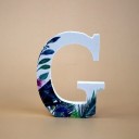 Lettre en bois décorative C560 9