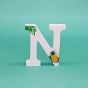 Lettre en bois décorative C560 16