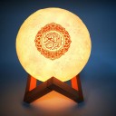 Leuchtende Mondlampe 15 cm Bluetooth Lautsprecher Koran 16 LED Farben Touch-Steuerung Fernbedienung Nachtlicht 5