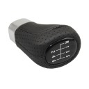 Leva del cambio 6 velocità in pelle nera e plastica per BMW serie 1/3 E46 E60 E63 E64 E87 E88 E90 E91 E92 E93 2