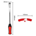 Leva pneumatica per pneumatici 295x35mm e 145mm Acciaio Strumento per cambio ruote Protettore di cerchi Set professionale per riparazione auto e motocicli 2