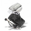 Levier de vitesses LED avec indicateur de rapports et manchon, tête en cristal, LED rouge, pour Audi A6 C7, A7, S6, S7 avec automatique 1