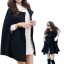 Ležérní dámský kabát - Černý 2