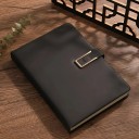 Libreta A5 retro colorida con cubierta de polipiel suave, 360 páginas. Adecuada para estudiantes y la oficina. Con marcapáginas y presilla para bolígrafo. 5
