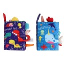 Libro di stoffa con animali 1