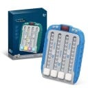Licht elektronische musikalische rhythmische logische Spiel 15 x 11 x 3 cm 6 Schwierigkeitsgrade 3 Geschwindigkeiten 4 Lautstärken ABS, Batterien 6