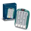 Licht elektronische musikalische rhythmische logische Spiel 15 x 11 x 3 cm 6 Schwierigkeitsgrade 3 Geschwindigkeiten 4 Lautstärken ABS, Batterien 7