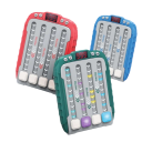 Licht elektronische musikalische rhythmische logische Spiel 15 x 11 x 3 cm 6 Schwierigkeitsgrade 3 Geschwindigkeiten 4 Lautstärken ABS, Batterien 2