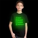 Lichtgevend T-shirt voor jongens 1