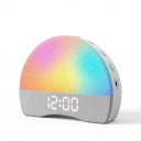 Lichtwekker met zonsopgangsimulatie 30 slaapgeluiden en witte ruis 16 lichteffecten 20 helderheidsniveaus USB-C Beige en grijs Voor de slaapkamer 5